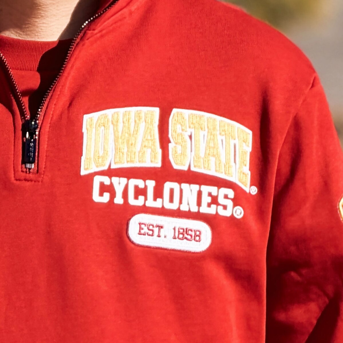 Pro Standard Iowa State Cyclones Cardinal Quarterzip